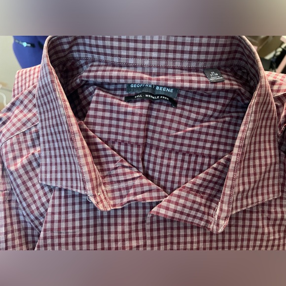 Geoffrey Beene Men's Button Down Size 20 (37/38) - Picture 6 of 6